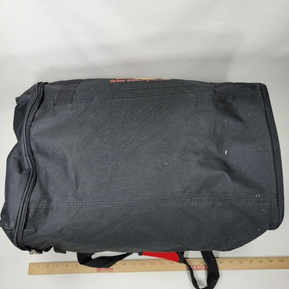 Walt Disney World 1971 Mickey Mouse Black Duffel Bag Travel Gym Tote Disney Park - Picture 8 of 11